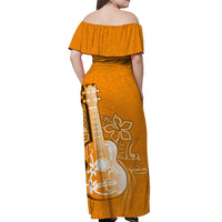 hawaii-ukulele-off-shoulder-long-dress-polynesian-orange-style