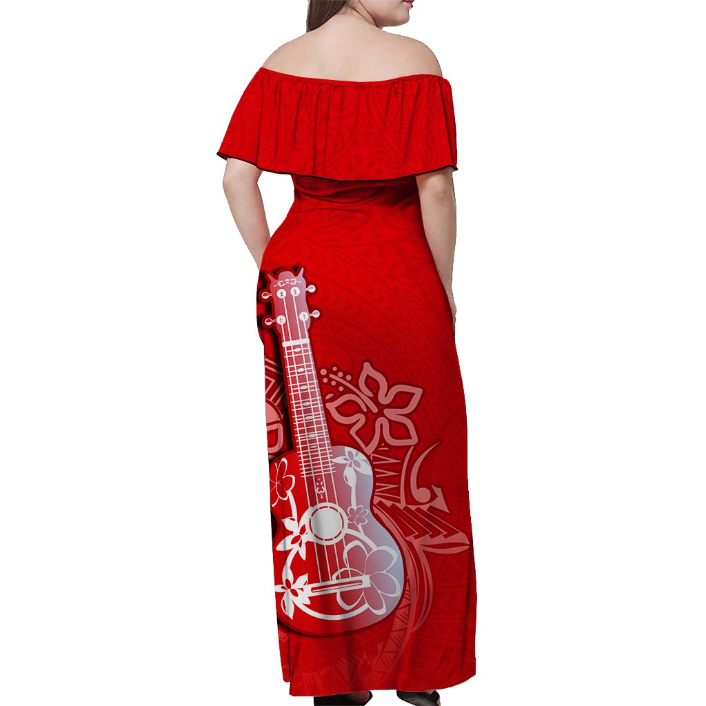 hawaii-ukulele-off-shoulder-long-dress-polynesian-red-style
