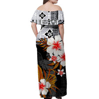 hawaii-tiki-off-shoulder-long-dress-black-style