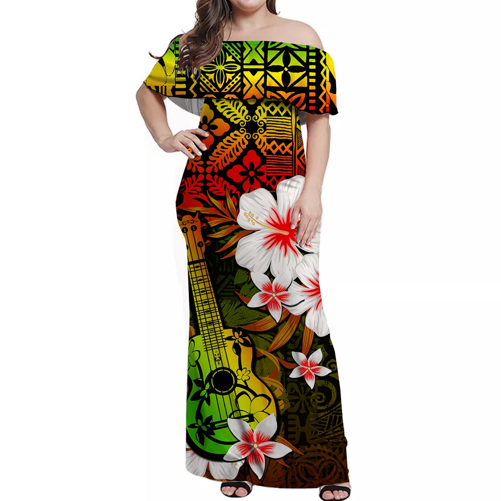 hawaii-ukulele-off-shoulder-long-dress-style-no2