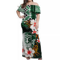 hawaii-tiki-off-shoulder-long-dress-green-style