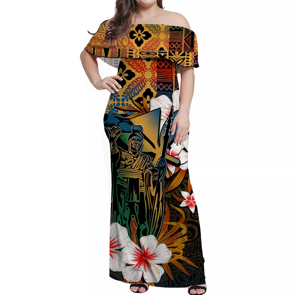 hawaii-king-off-shoulder-long-dress-hawaii-style-no1
