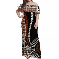 Bula Fiji Matching Hawaiian Shirt And Dress Masi Tapa Patterns Style LT6 - Wonder Print Shop