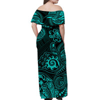 Hawaii Shaka Polynesian Matching Hawaiian Outfits For Couples Unique Style - Turquoise LT8 - Wonder Print Shop