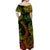 Polynesian Matching Hawaiian Outfits For Couples Hawaii Fish Hook Matching Hawaiian Shirt And Dress Unique Style - Reggae LT8 - Wonder Print Shop
