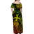 Polynesian Matching Hawaiian Outfits For Couples Hawaii Hula Matching Hawaiian Shirt And Dress Unique Style - Reggae LT8 - Wonder Print Shop