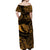 Hawaii State Fish: Humuhumu Nukunuku Apuaa Polynesian Matching Hawaiian Outfits For Couples Unique Style - Gold LT8 - Wonder Print Shop