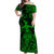 Polynesian Matching Hawaiian Outfits For Couples Hawaii Hula Matching Hawaiian Shirt And Dress Unique Style - Green LT8 - Wonder Print Shop
