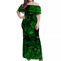 hawaii-surfing-polynesian-off-shoulder-long-dress-unique-style-green