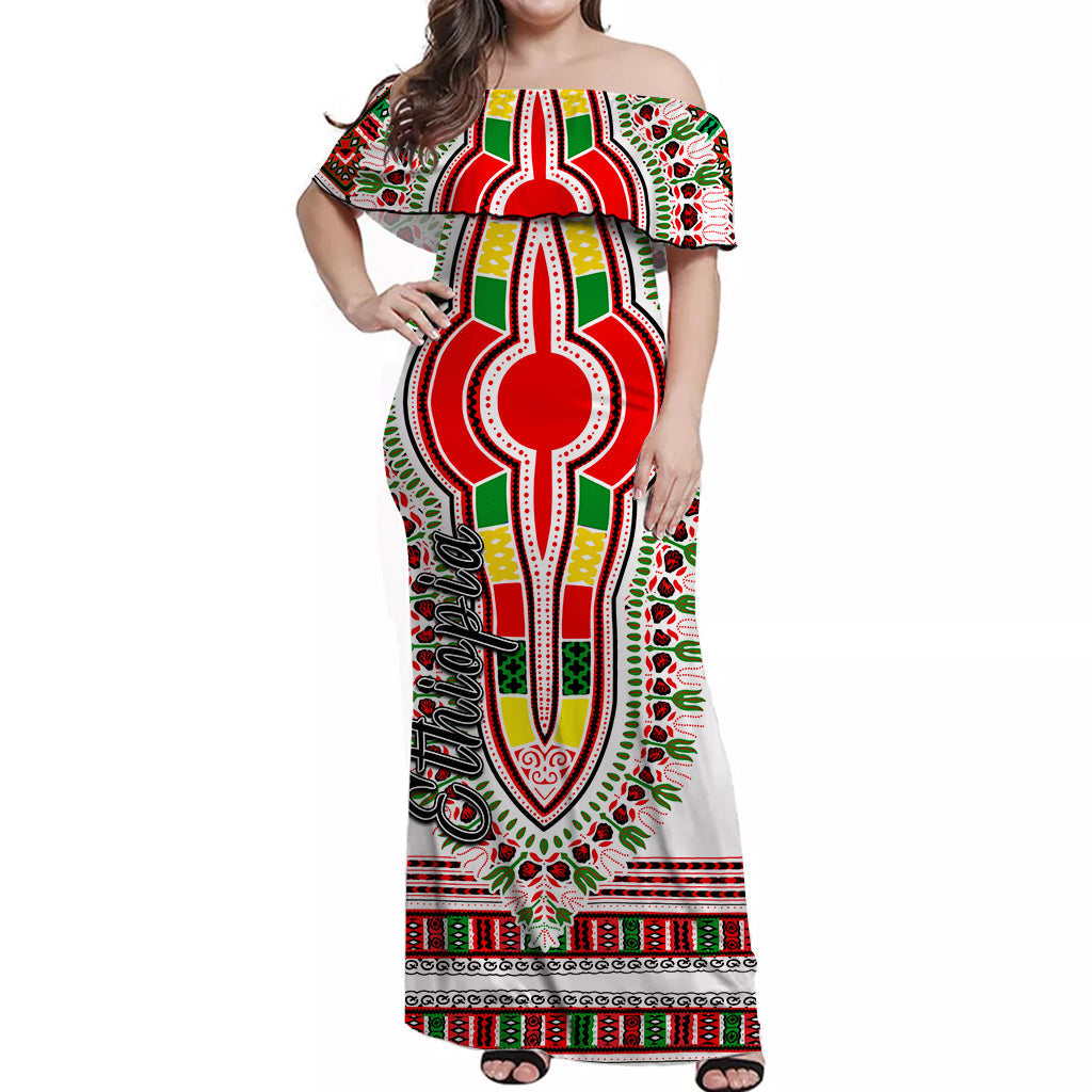 ethiopia-off-shoulder-long-dress-dress-dashiki-white-style