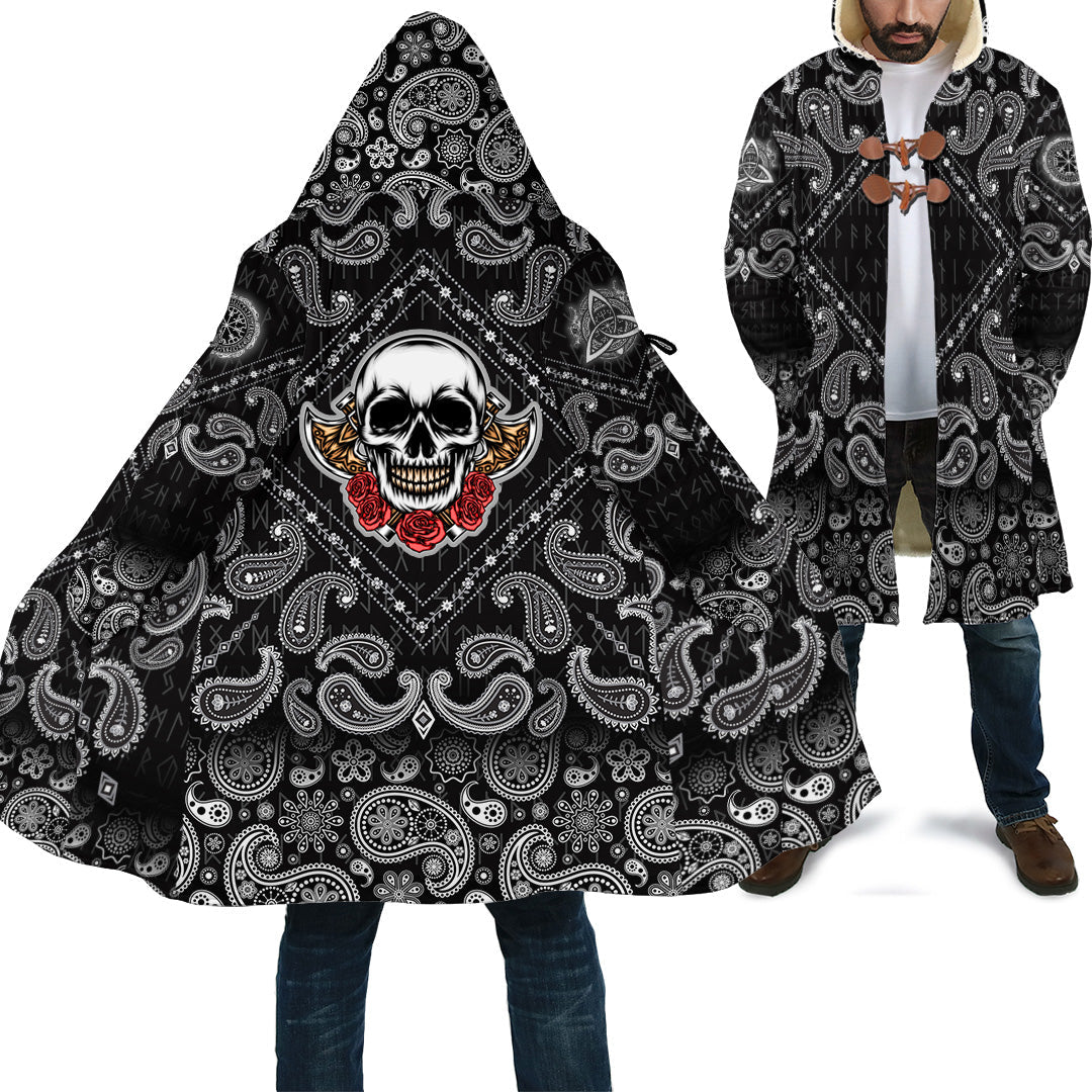 viking-cloak-old-skeleton-head-with-axe-premium-with-bandana-paisley-style