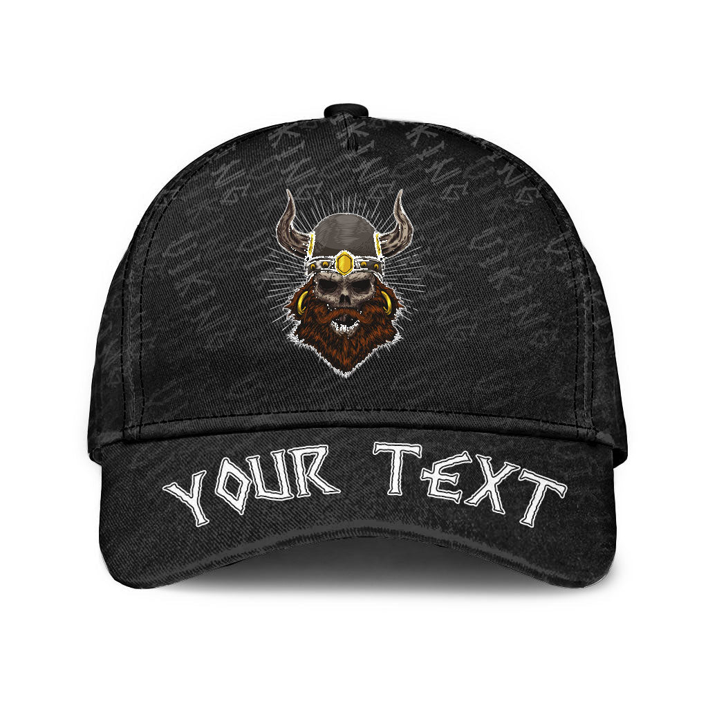 viking-classic-cap-custom-old-skull-face-isolated-classic-cap