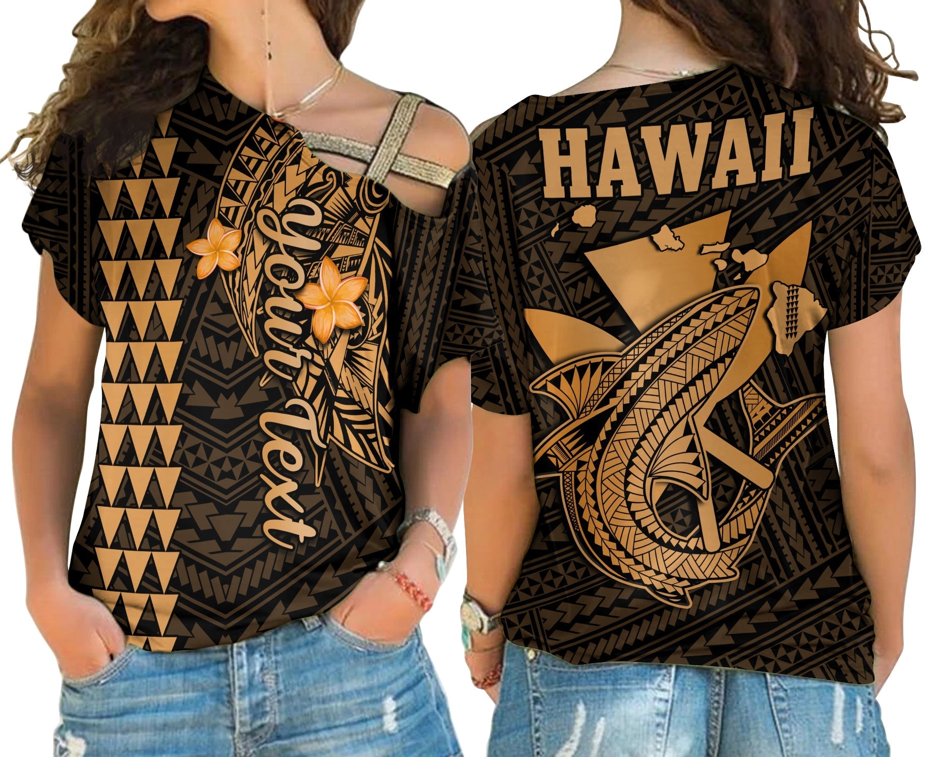 custom-personalised-hawaii-cross-shoulder-shirt-kakau-kanaka-maoli-combine-polynesian-shark-ver01