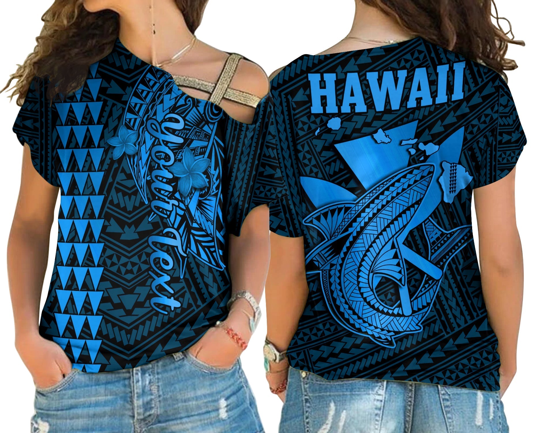 custom-personalised-hawaii-cross-shoulder-shirt-kakau-kanaka-maoli-combine-polynesian-shark-ver03