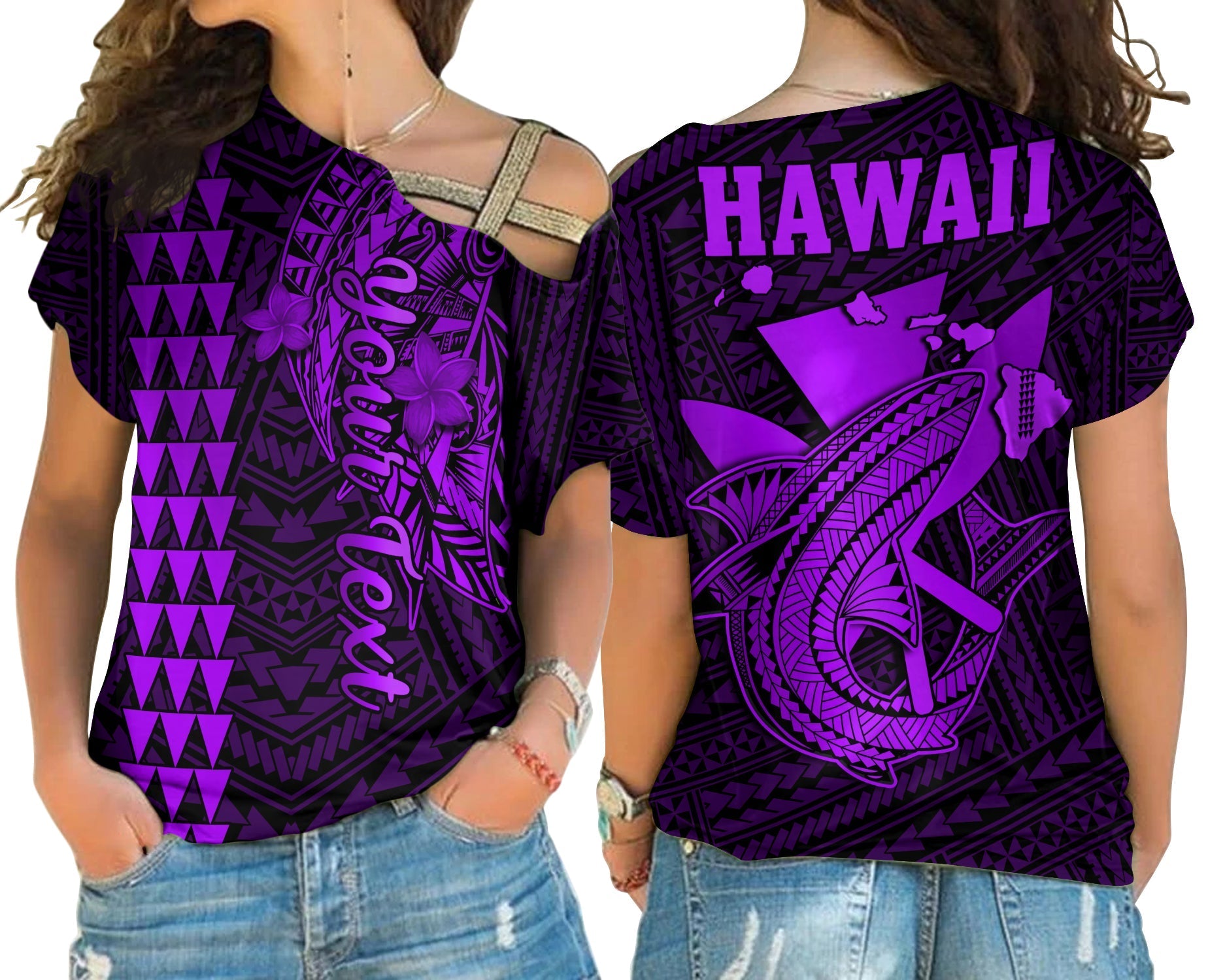 custom-personalised-hawaii-cross-shoulder-shirt-kakau-kanaka-maoli-combine-polynesian-shark-ver05