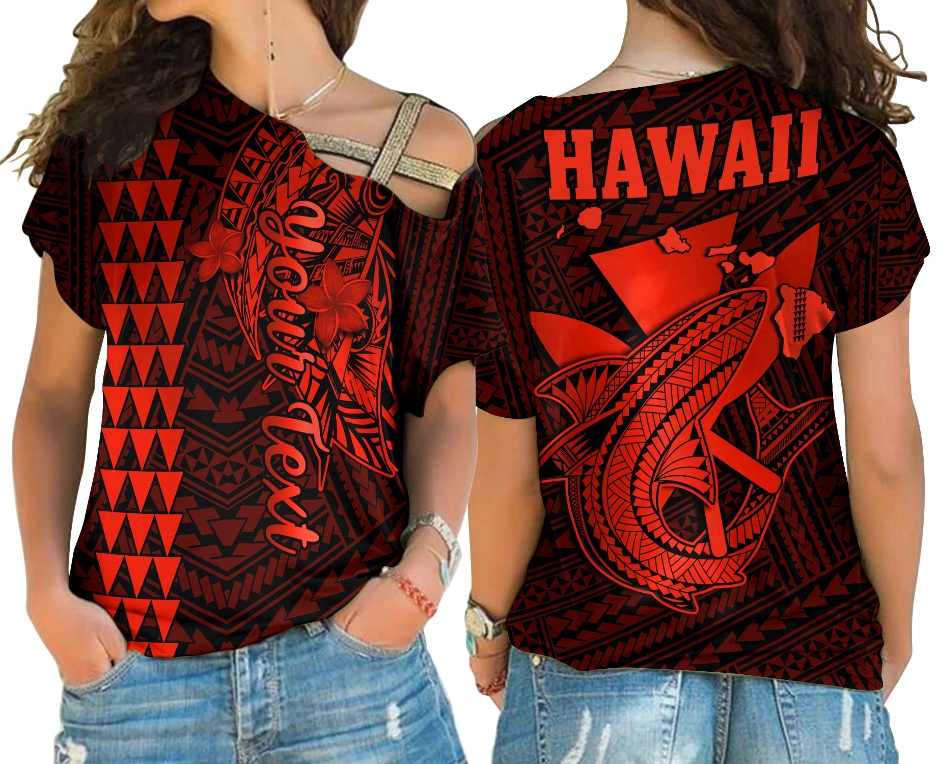 custom-personalised-hawaii-cross-shoulder-shirt-kakau-kanaka-maoli-combine-polynesian-shark-ver06