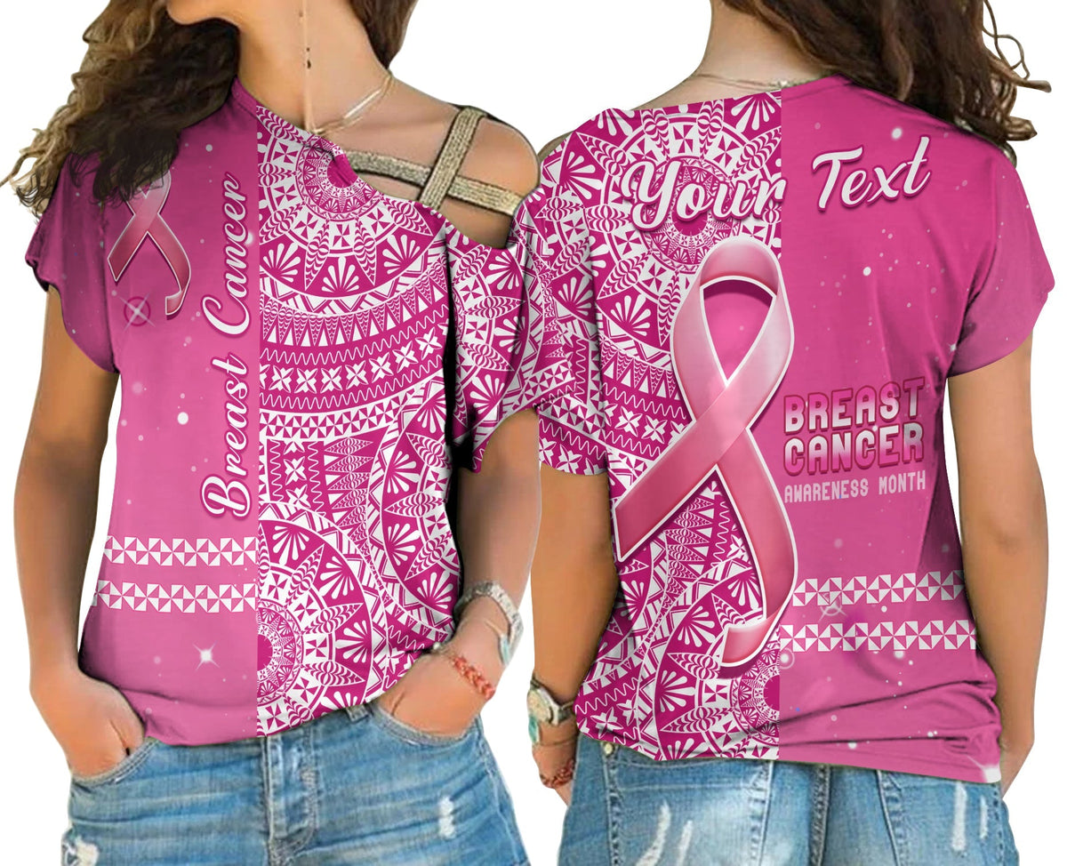 custom-personalised-tonga-breast-cancer-cross-shoulder-shirt-tongan-ngatu-pattern-no-one-fights-alone