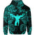 Custom Ophiuchus Zodiac Polynesian Hoodie Unique Style Turquoise LT8 - Wonder Print Shop