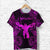 Custom Ophiuchus Zodiac Polynesian T Shirt Unique Style Pink LT8 - Wonder Print Shop