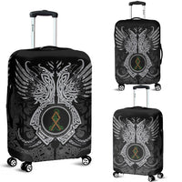 Viking Luggage Cover - Othila Rune, Raven Tattoo RLT12 - Wonder Print Shop