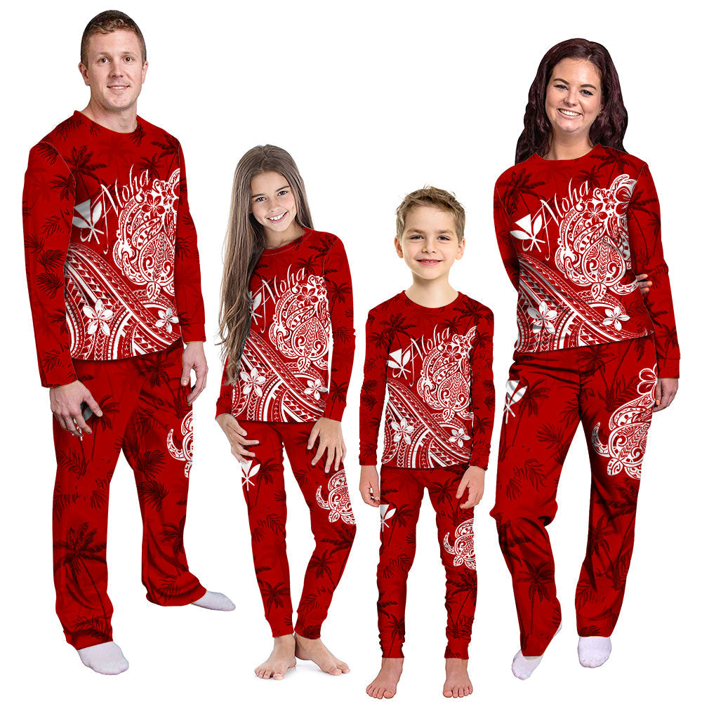 hawaii-aloha-pajama-set-palm-trees-mix-turtle-red