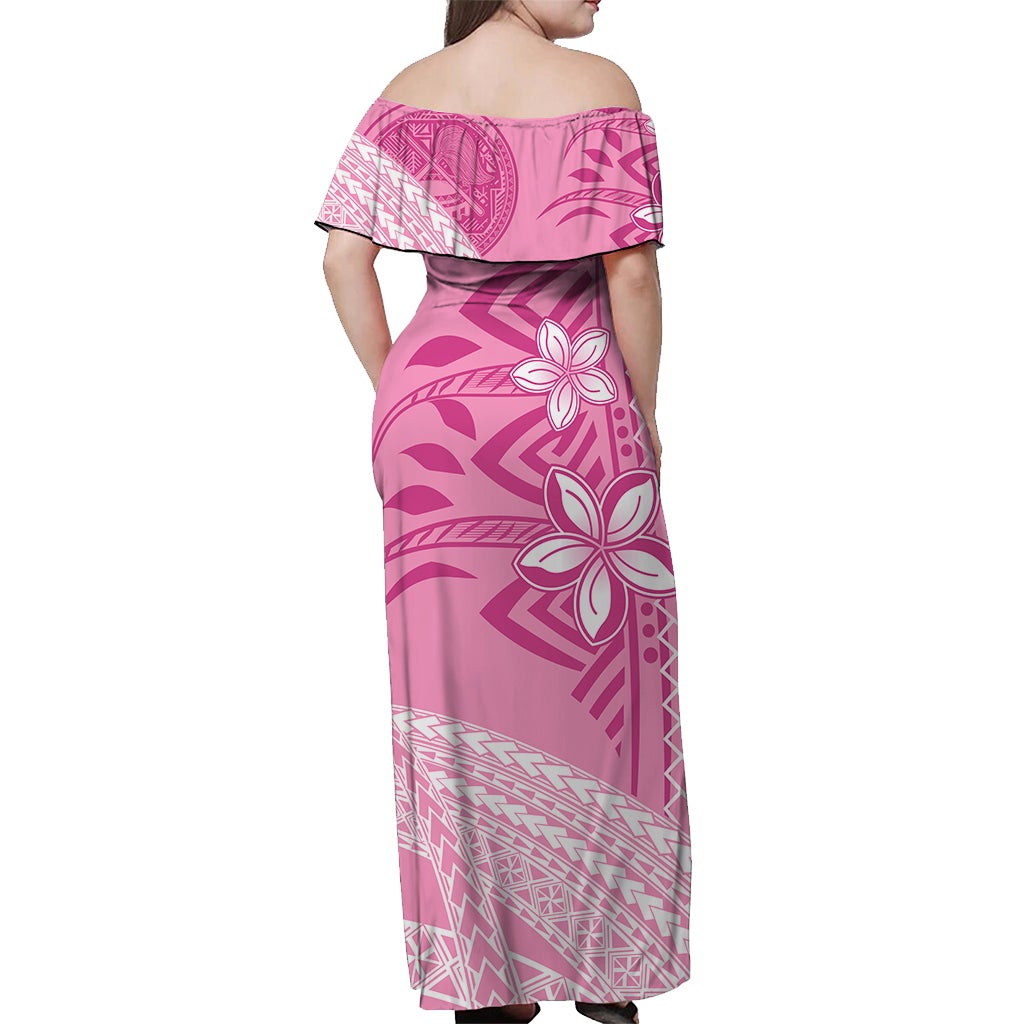 american-samoa-floral-design-off-shoulder-long-dress-plumeria-pink