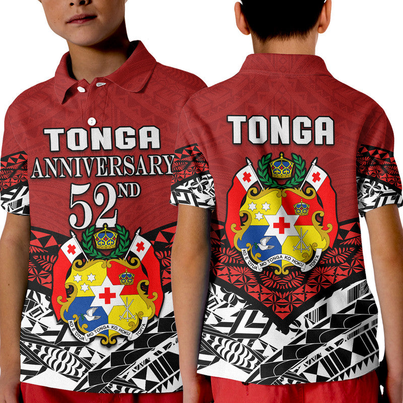 Tonga Polo Shirt Independence Anniversary Special Version 2022 - Wonder Print Shop