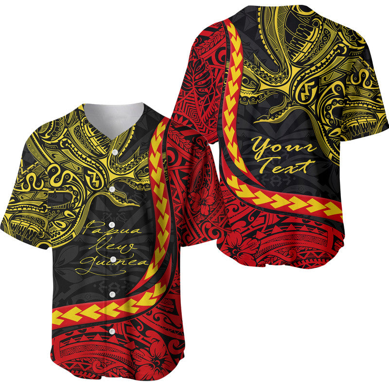 Custom Personalised Papua New Guinea Baseball Jersey Unique Bird Style LT9 - Wonder Print Shop