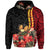 Custom Personalised Papua New Guinea Hoodie Unique Bird With Tropical Vintage Plant - Wonder Print Shop
