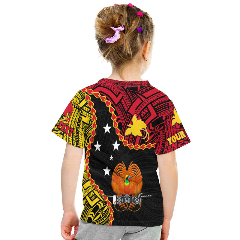 Custom Papua New Guinea 47th Anniversary T Shirt Hapi De bilong Indipendens Papua Niugini - Wonder Print Shop