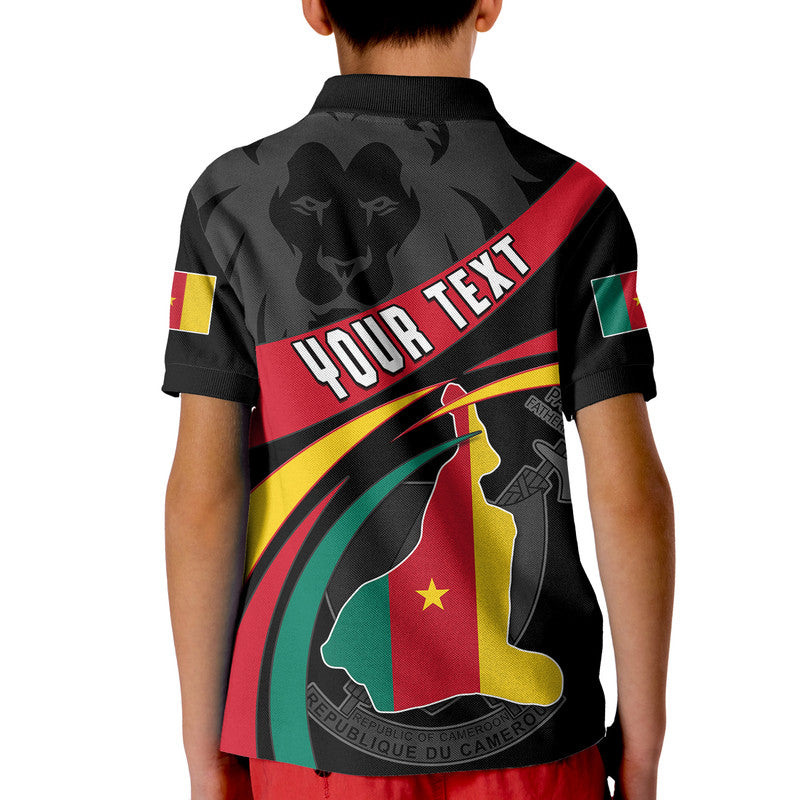 Custom Happy Independence Day Cameroon Polo Shirt - Wonder Print Shop
