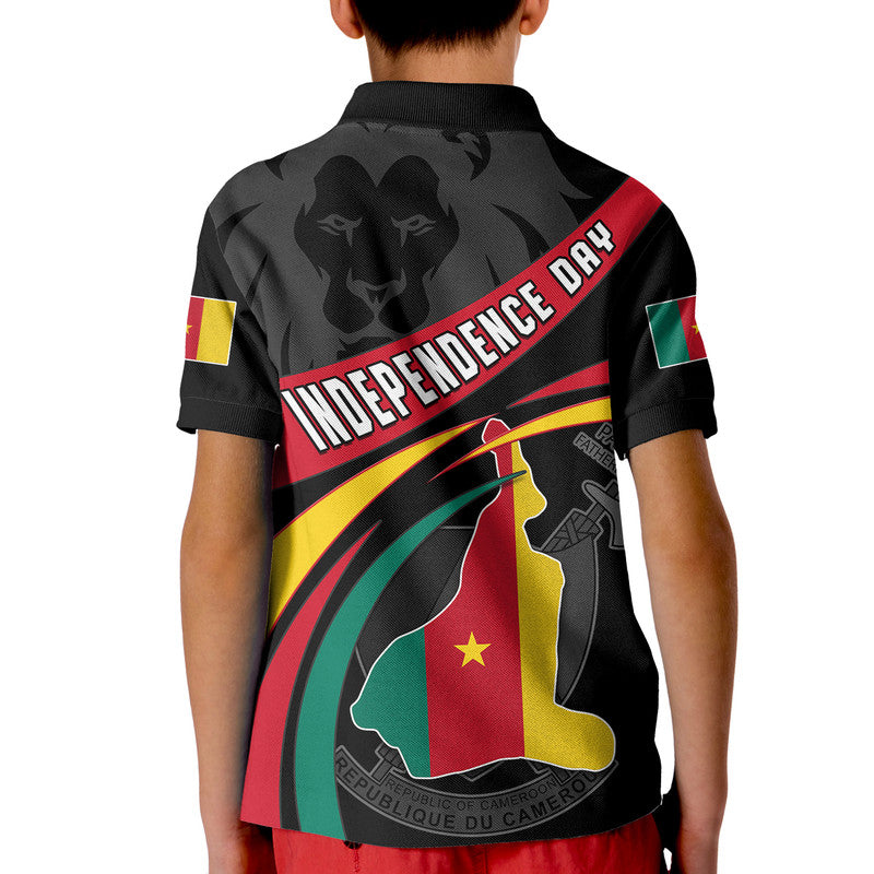 Happy Independence Day Cameroon Polo Shirt - Wonder Print Shop