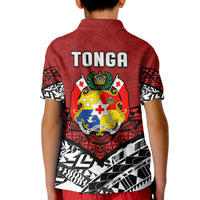 Tonga Polo Shirt KID Independence Anniversary Special Version 2022 - Wonder Print Shop