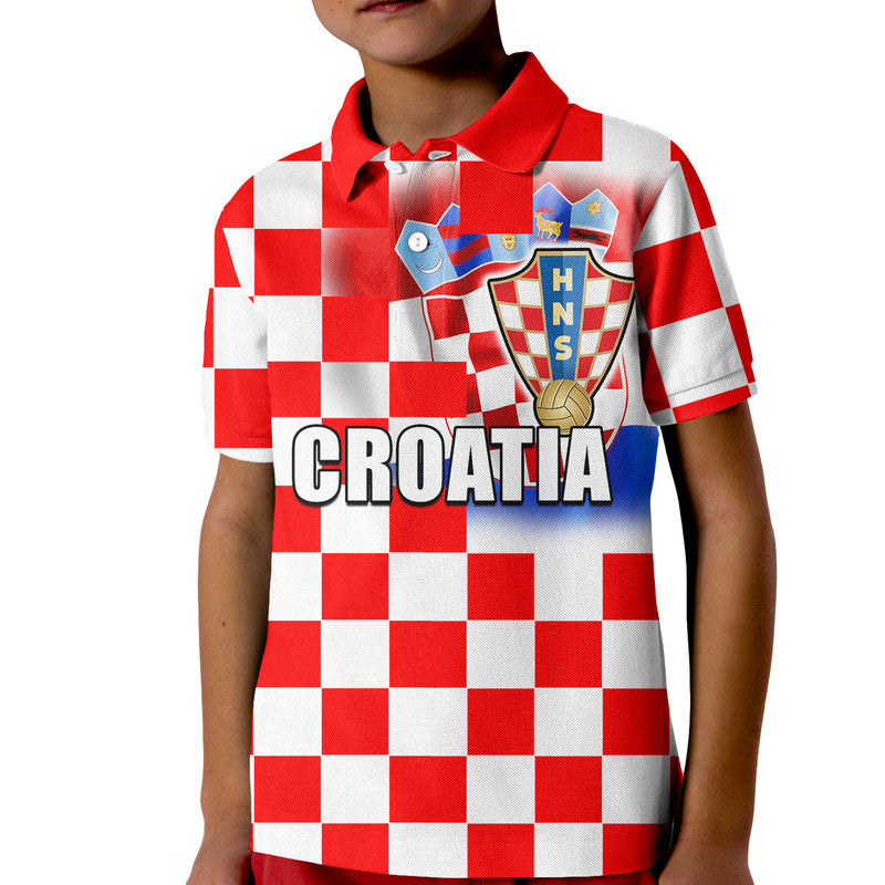 (Custom And Number) Croatia Soccer Champions In My Heart Polo Shirt LT6 - Wonder Print Shop
