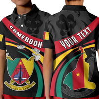 Custom Happy Independence Day Cameroon Polo Shirt - Wonder Print Shop