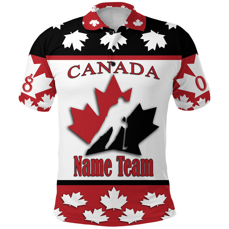 custom-personalised-canada-hockey-polo-shirt-maple-leaf-no1