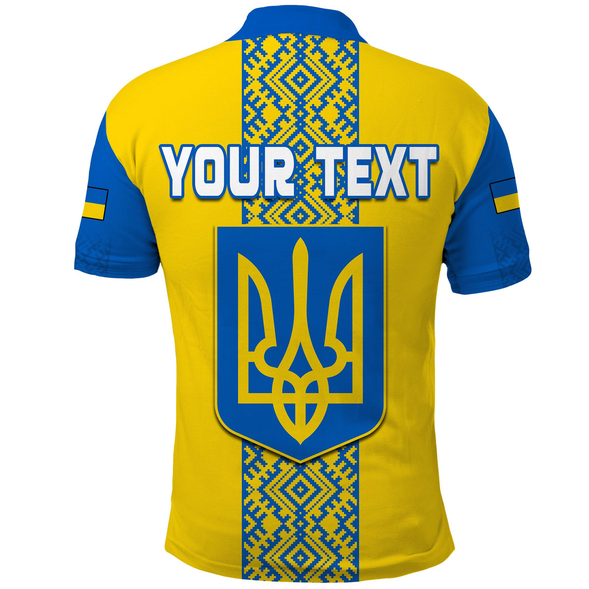 Custom Ukraine Polo Shirt Ukrainian Pattern LT13 - Wonder Print Shop