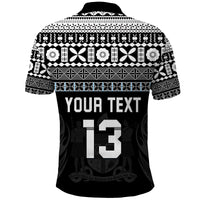 (Custom Text and Number) Fiji Rugby Polo Shirt Lifestyle 2022 Flying Fijians LT13 - Wonder Print Shop