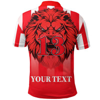 Custom LABASA FA Polo Shirt Football Fijian Custom Text and Number LT13 - Wonder Print Shop