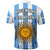 Argentina Football Polo Shirt La Albiceleste Campeon Proud White Ver.02 2022 LT14
