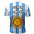 Argentina Football Polo Shirt La Albiceleste Campeon Proud White Ver.02 2022 - Wonder Print Shop