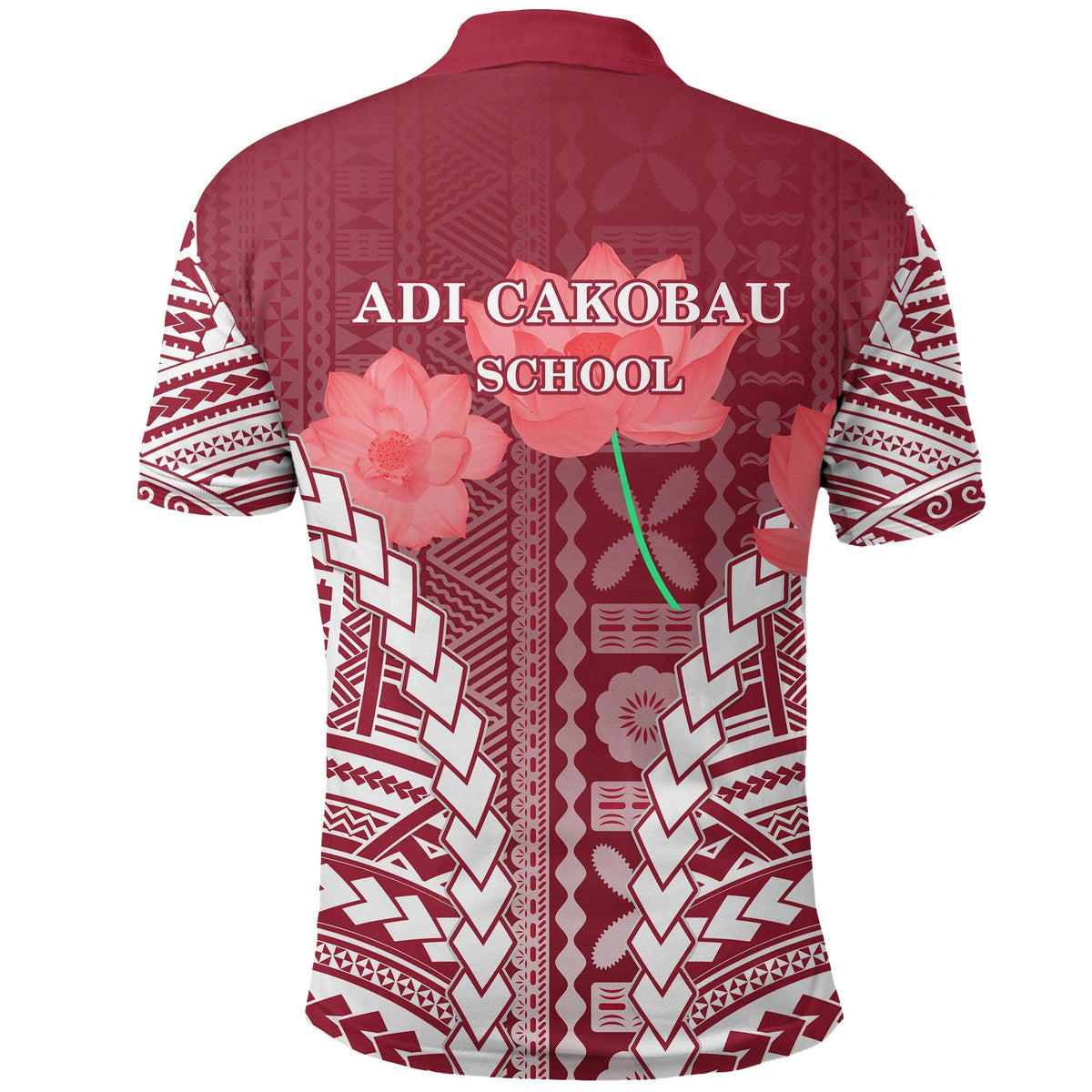 Adi Cakobau School Polo Shirt Lovely Girl A.C.S LT13 - Wonder Print Shop