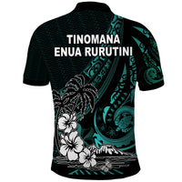 (TINOMANA) Polo Shirt The Flow Of The Ocean Green LT13 - Wonder Print Shop