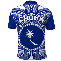 Chuuk Polo Shirt Micronesia Simple Pattern LT13 - Wonder Print Shop