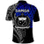 Custom Siva Samoa Polo Shirt Samoan Dance Mix Blue Polynesian LT13 - Wonder Print Shop