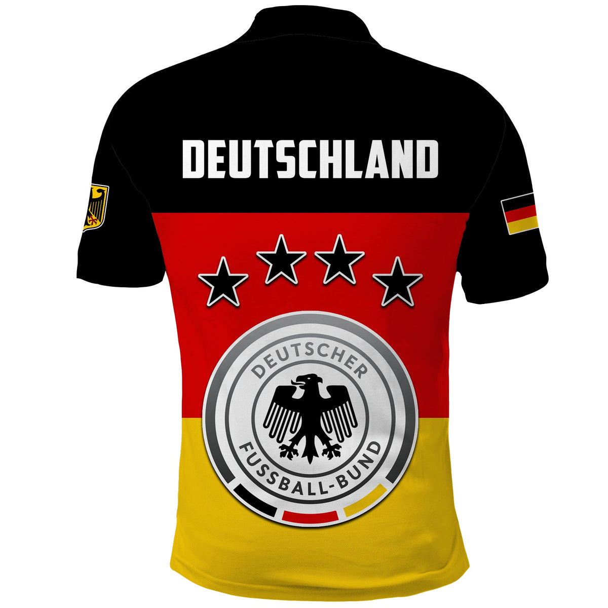 Germany Football Polo Shirt Deutschland Sporty Style LT13 - Wonder Print Shop