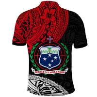 Samoa Polo Shirt Beloved Samoan Mix Polynesian Pattern LT13 - Wonder Print Shop