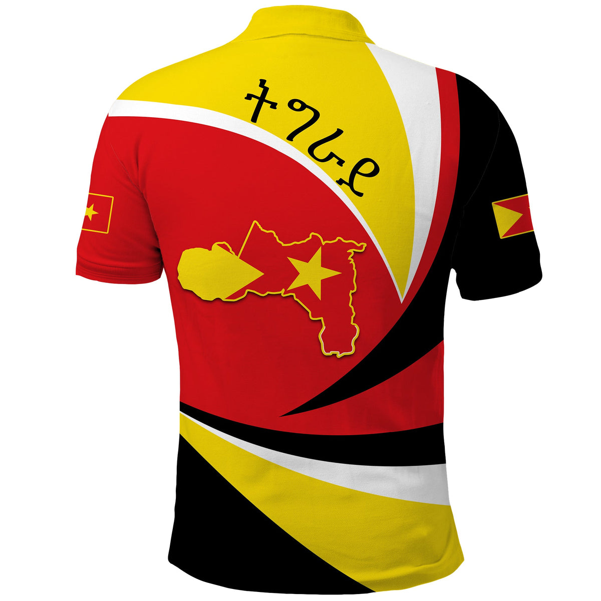 Tigray Polo Shirt Style Color Flag LT13 - Wonder Print Shop