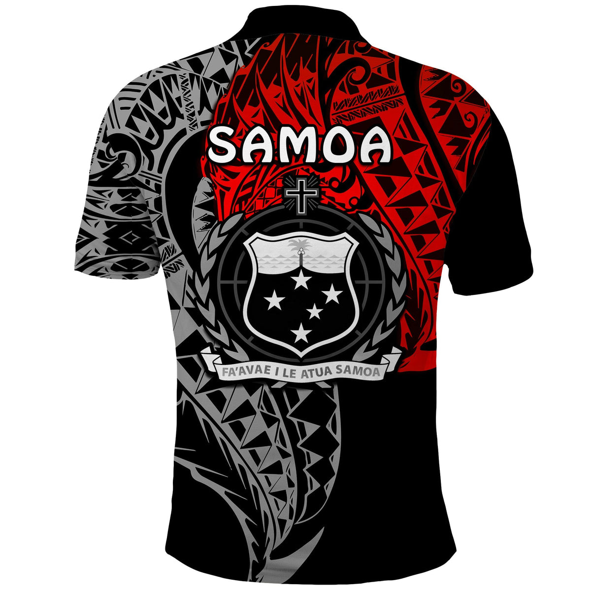 Siva Samoa Polo Shirt Samoan Dance Mix Red Polynesian LT13 - Wonder Print Shop