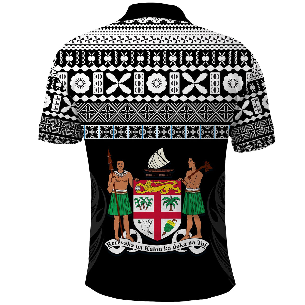 Fiji Rugby Polo Shirt Lifestyle 2022 Flying Fijians LT13 - Wonder Print Shop